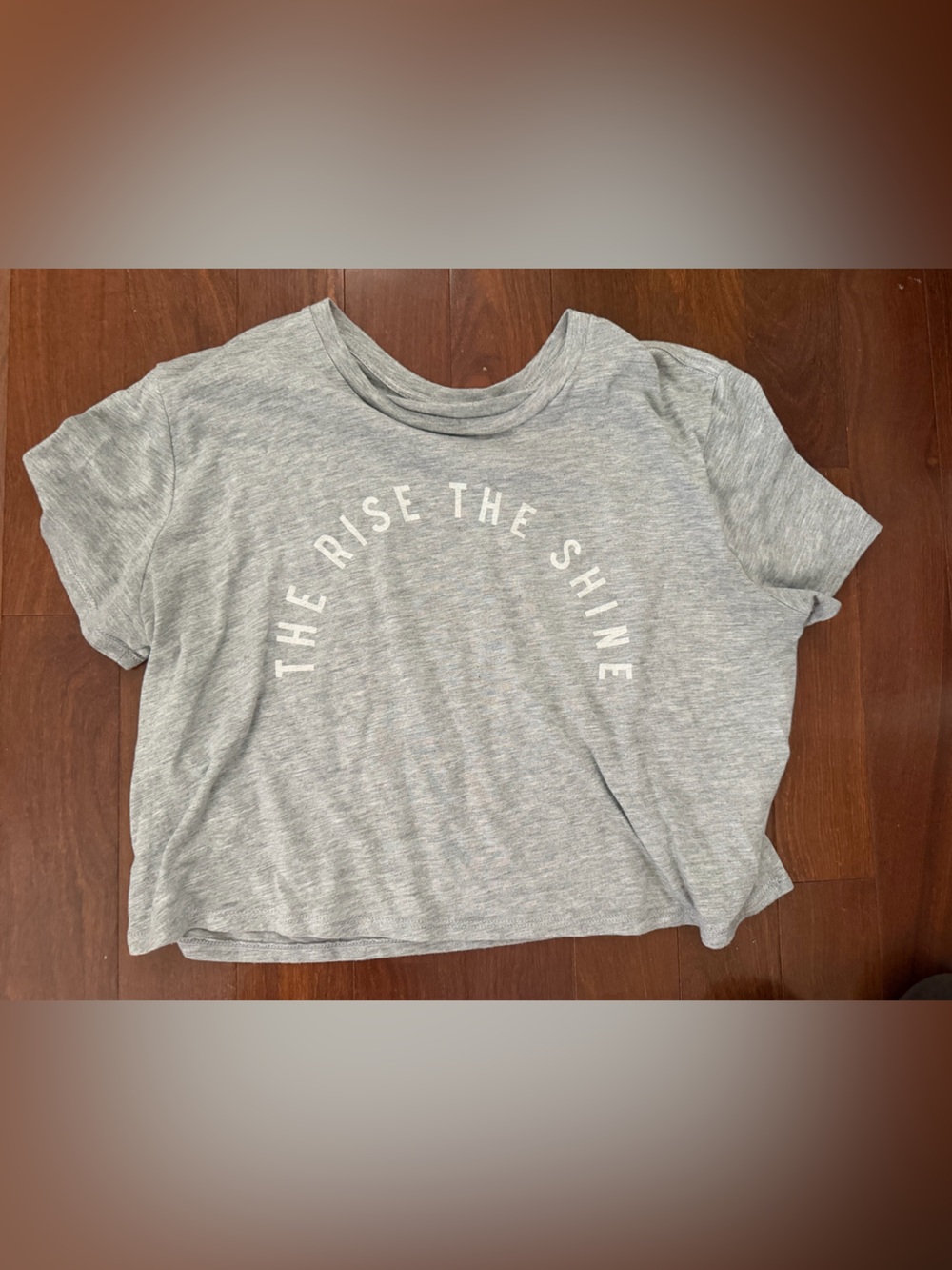 Gray Graphic Short Sleeve Tee